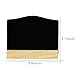 SUPERIORFE Mini Double Sided Wooden Chalkboards Blackboard Place Card Sign 3.9