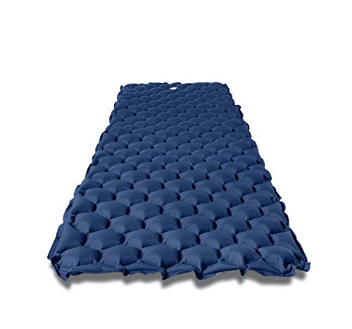 LLegit Camping Sleeping Pad - Ultralight Camping Pad for Backpacking and Camping - Sleeping Mat That Holds The Air in for Longer Hours - Compact Camping Mat for Best Outdoor Sleep (Midnight Blue) - Thumbnail 2