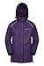 Mountain Warehouse Pakka Womens Jacket – Waterproof Rain Coat Purple 12