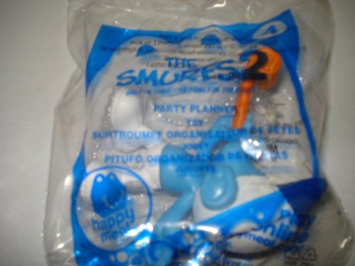 McDonald's 2013 The Smurfs 2 #4 Party Planner Smurf
