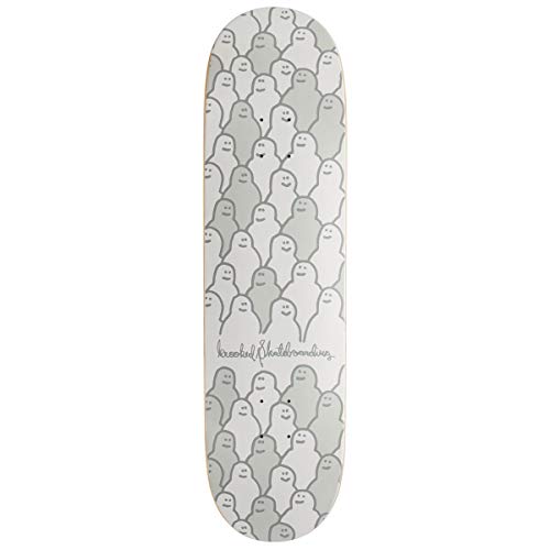 Krooked Krouded 2 Pp Skateboard Deck - Grey - 8.50"