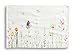 Maison d' Hermine Placemats Set of 4 100% Cotton Washable Cloth Place Mats, Reusable Table Mats for Kitchen Dining Decoration, Party, Wedding, Restaurant Spring/Summer (Botanical Fresh, 13