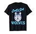 Wolf Shirt for Girls Women - Just a Girl Who Loves Wolves