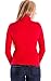Clothes Effect Women's Seamless Ribbed Long Sleeve Turtleneck Top