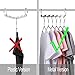 Magicool 4 Pack Metal Wonder Magic Cascading Hanger Space Saving Hangers Closet Organizers Suit for Shirt Pant Bra Clothes Hangers Space Saving