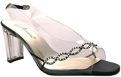 annie two part backless shoes