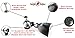 Knight Lighter #1 Barbecue Grill Light by is Touch Sensitive On/Off 10 Ultra Bright LED Lights 120 Lumens 360 Degree | Weather Resistant Carbon Glass Fiber Heat-Resistant Military Grade Material