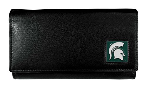 NCAA Siskiyou Sports Womens Michigan State Spartans Leather Women's Wallet One…