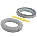 Geekria QuickFit Replacement Ear Pads for Bose QC 45/35/ 35II/35IIGaming/ 25/15, AE 2/2i/2w, SoundTrue, SoundLink AE, QCSE, New QuietComfort Headset Earpads (Silver Grey)