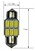 Cutequeen White Canbus error free 300 Lumens 5730 6-SMD 31mm(1.25