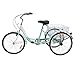 Barbella 26 Inch 3 Wheel Adult Tricycle Bike Cycling Pedal Cruiser Bicycles Folding Basket with Assembly Tools for Men/Women/Seniors(Grass Green, Single Speed)thumb 3
