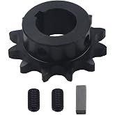 #50 Roller Chain Sprocket Type B 1 inch Bore 12 Tooth 50BS10