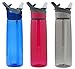 Contigo Autospout Addison Water Bottle, 24oz - Monaco, Sangria & Smoke (3 Pack)