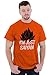 Just Saiyan Cute Shirt Goku Gift Dragon Idea Ball Z Cool Edgy T-Shirt Tee,Medium,Orange