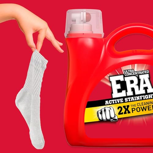 Era Oxibooster Liquid Laundry Detergent, 154 fl oz, 87 Loads Powerful Laundry photo 11