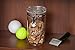 IRIS Acrylic Woof Pet Treat Jar, Silver