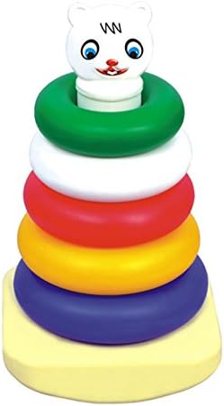 Nippon Toys Small Kids Play And Learn Multicolor Stacker