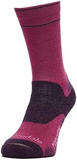 Bridgedale HIKE Midweight Merino Performance Boot Womens Berry view 7