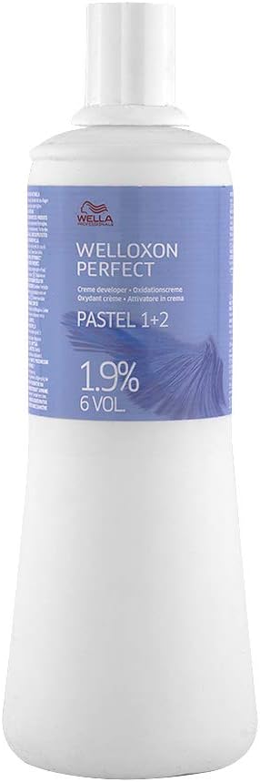 Wella Welloxon Perfect Pastel 1Plus2 Creme Developer 1.9% 6V 1.101kg