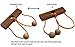 Two Lovers String Rope Ring Puzzle - Wood IQ Brain Teaser Mind Game