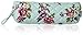 Vera Bradley Women's Cotton Makeup Brush & Pencil Case, Water Bouquet, One Size