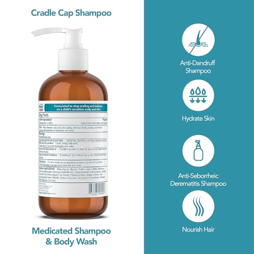Happy Cappy Dr. Eddie’s Medicated Shampoo For Children, Treats Dandruff