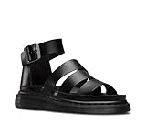 Dr. Martens Women's Clarissa Sandal, black, 6 B UK (8 US)