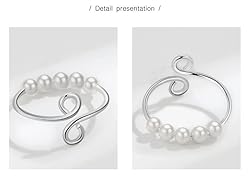 Vito Sterling Silver Fidget Anxiety Ring for