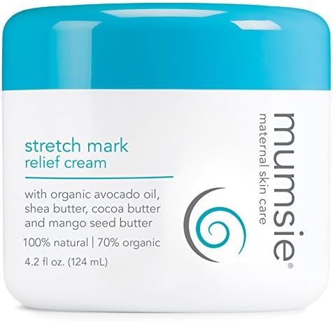 Mumsie Maternal Skin Care Stretch Mark Relief Cream, 4.2 Fluid Ounce
