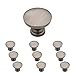 Franklin Brass Fulton (10-Pack) Cabinet Knobs | Heirloom Silver Handles for Dresser Furniture Drawers/Kitchen/Door/Bathroom | 1-3/16