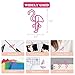 LioNergy Paper Clips Cute Animal Shape Bookmark Clips Page Marker for Office School Supplies (Pink, 1.5 inch)