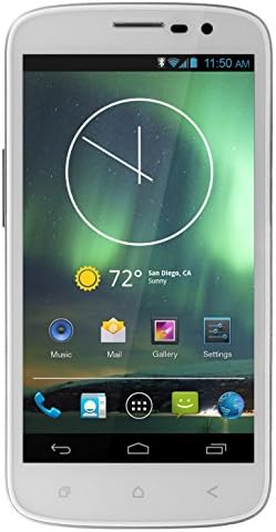 verykool  SL5000 (White) - Unlocked Cell Phones - Retail Packaging - White