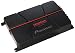 Pioneer GM-A6704 4-Channel Bridgeable Amplifier with Bass Boost,Black/red primary