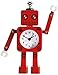 Torre & Tagus 901939C Robot Alarm Clock, Red