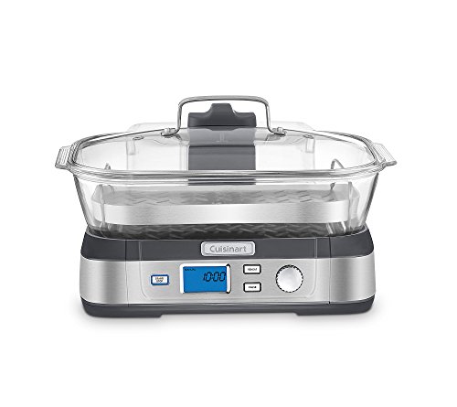 Cheapest Price! Cuisinart STM-1000 CookFresh Digital Glass Steamer, Stainless Steel