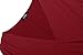 Zeagoo Women's Summer Batwing Sleeve V-Neck Wrap Front Drape Top, X-Large, Wine Red, Wine Red, X-Large