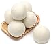 GUOXUAN Wool Dryer Balls 6-Pack, XL Size Premium Reusable Best Natural Fabric Softener,Gift Se
