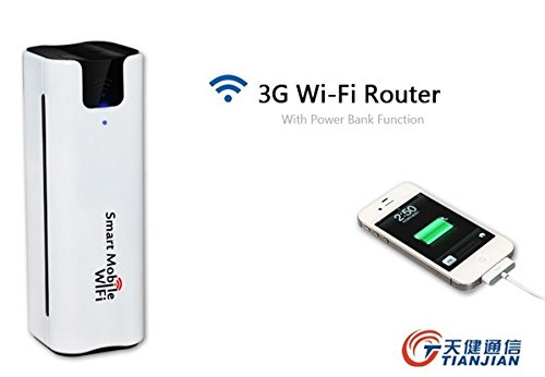 New Arrival! Mobile Portable Multifunctional Mini Wireless Power Bank Battary Charger 3g Wifi Router with SIM Card Slot