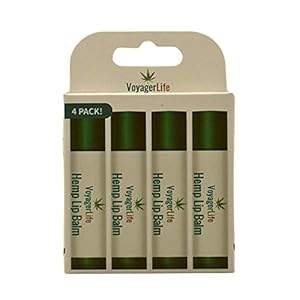 Voyager-Life-Hemp-Lip-Balm-pack-of-4-with-hemp-seed-oil-protects-and-moisturises-dry-cracked-lips-provides-rich-hydration Hemp Lip Balm (Pack of 4) | Organic Hemp Seed Oil | Moisturise Dry Lips