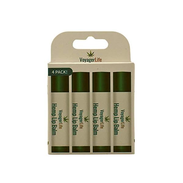 Voyager-Life-Hemp-Lip-Balm-pack-of-4-with-hemp-seed-oil-protects-and-moisturises-dry-cracked-lips-provides-rich-hydration Hemp Lip Balm (Pack of 4) | Organic Hemp Seed Oil | Moisturise Dry Lips