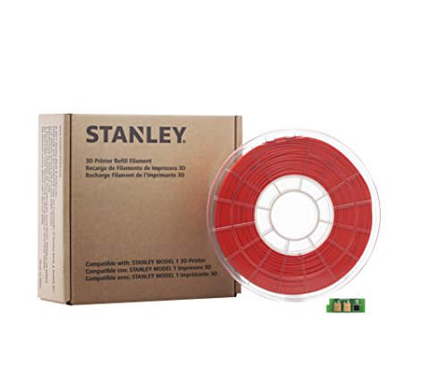 STANLEY 3D Printer Refill Filament (PLA, Red)