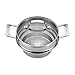 Circulon Accessories Stainless Steel Pasta/Steamer Insert with Lid, 20 CM, Silver
