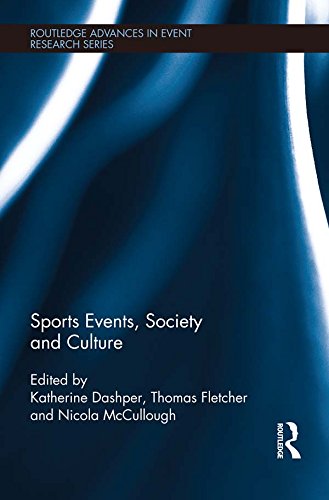  PDF Sports Events Society And Culture Routledge Advances In Event 