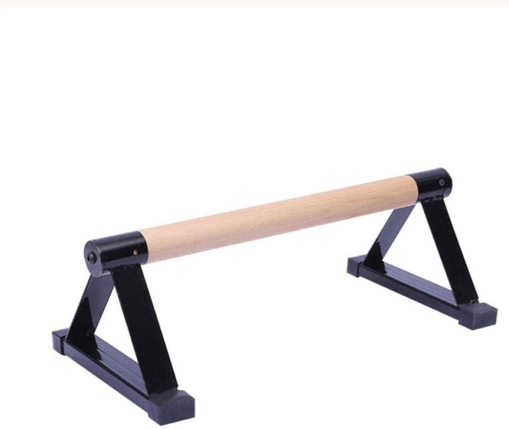 Push-Ups Bars Calisthenics Handstand Wood Parallette-21-A