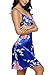 Avidlove Women's Peacock Nightshirts Satin Chemises Slip Sexy Sleepwear Sky Blue Small