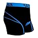baleaf Men's 3D Padded Bike Shorts Cycling Underwear MTB Liner Road Biking Bicycle Clothes Blue XXXL