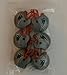 6 Pack New England Patriots 2017 NFL Helmet Mini Football 2