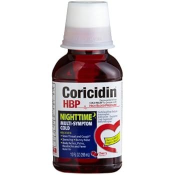 Amazon.com: Coricidin HBP Chest Congestion & Cough Liquid ...