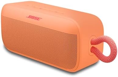 SoundLink Plus: Bluetooth-Boombox, kabelloser Außen-Lautsprecher mit bis zu 20 Stunden Akkulaufzeit, Pfirsichfarbener Sonnenuntergang - Limited Edition