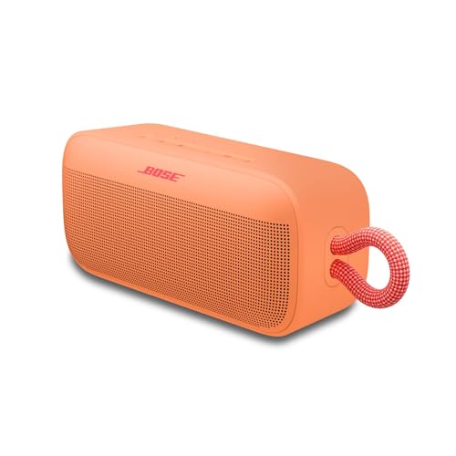 Bose SoundLink Plus Portable Bluetooth Speaker, Wireless Outdoor Speaker, Waterproof, 20-Hour Battery, Sunset Peach - Limited Edition